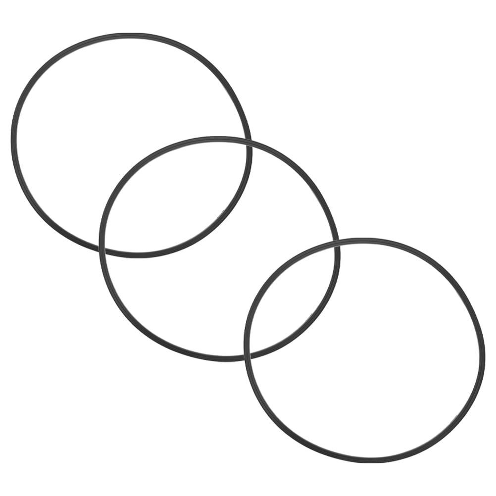 FUTUREORYY 3Pcs Rubber Shockproof Barstool Base Ring Pads Round Floor Protectors for Dining Areas