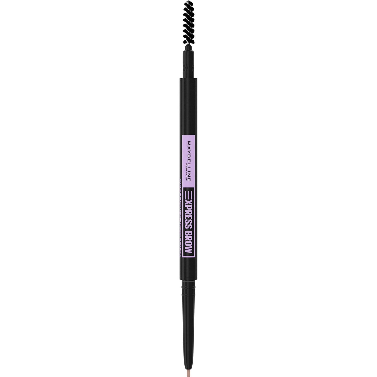 Maybelline Express Brow Ultra Slim Eyebrow Makeup, Brow Pencil With Precision Tip And Spoolie For Defined Eyebrows, Taupe, 1 Cou