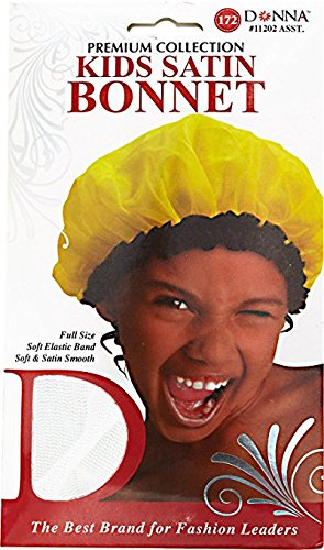 Donna Collection Kids Satin Bonnet, Assorted