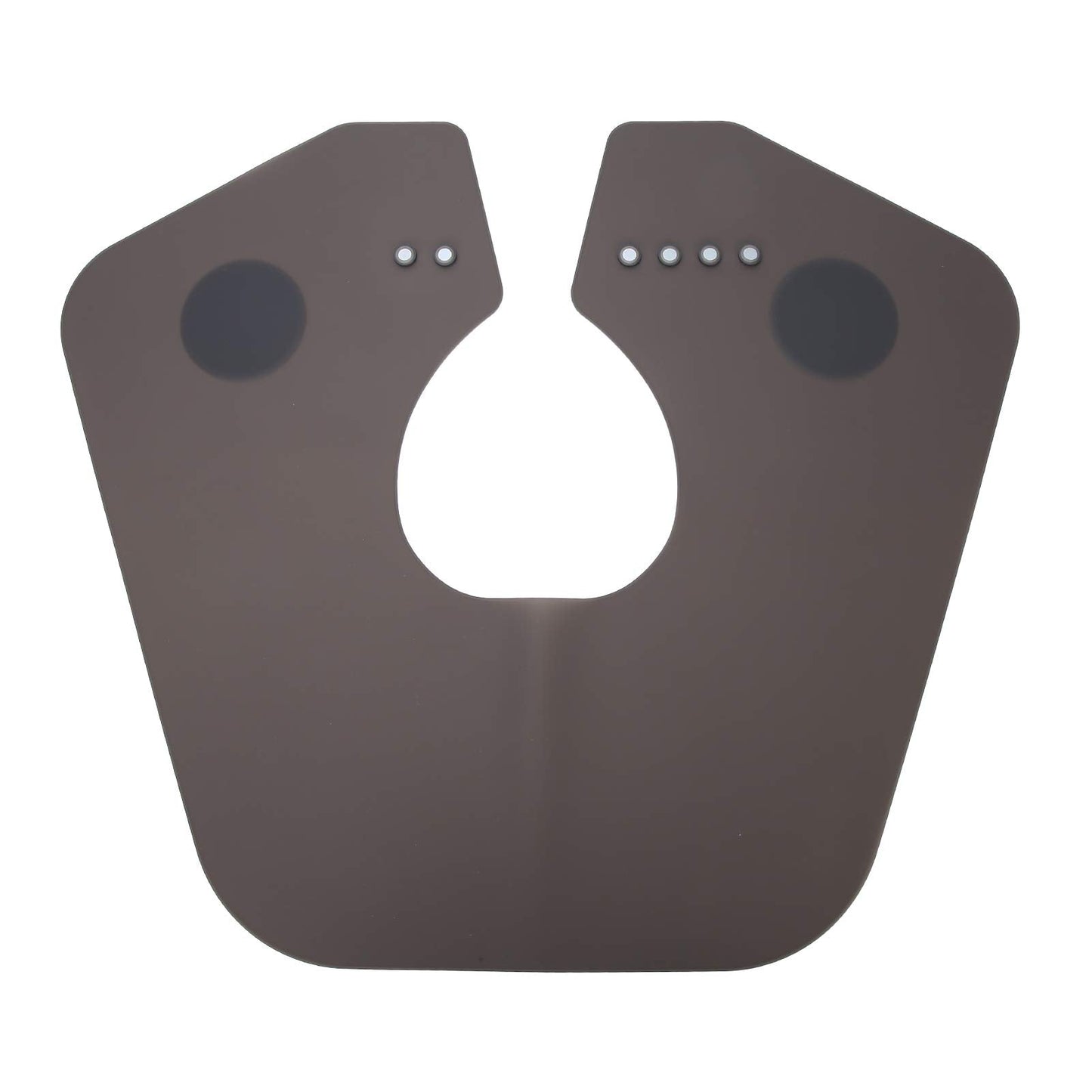 Professional Silicone Waterproof Hairdressing Shawl, Barber Shop Hair Cutting Dyeing Cape Non-Slip Neck Wrap For Hairdressing, H