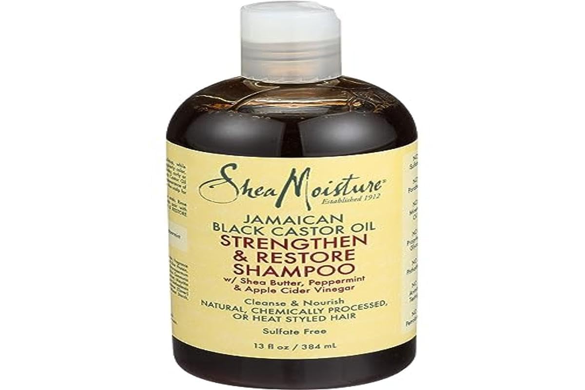 Shea Moisture Strengthen And Restore Shampoo, 13 Fz