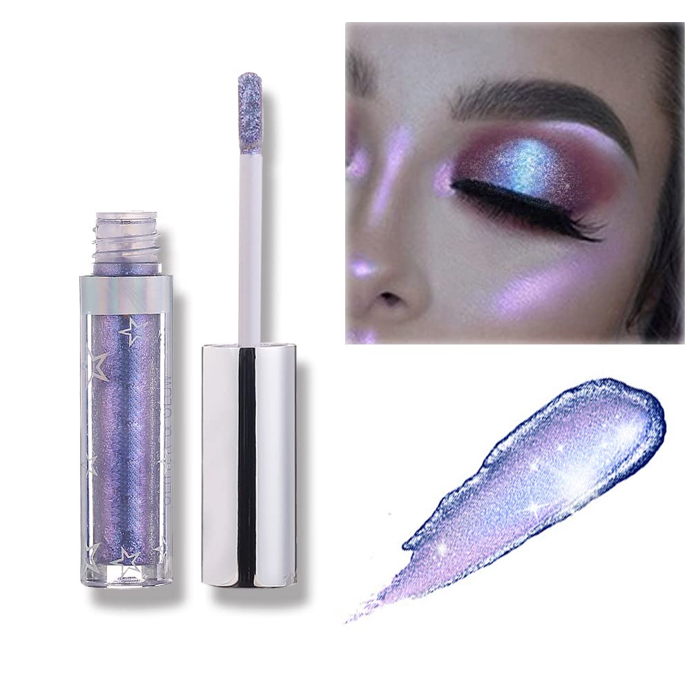 Coalitione Liquid Eyeshadow 12 Colors Long Lasting Waterproof Shining Shimmer Glitter Eyeline Liquid Matte Eyeshadow ,Elves Make