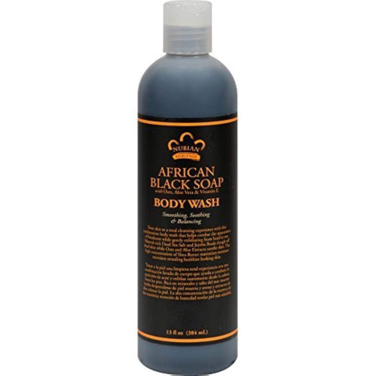 Nubian Heritage Body Wash African Black 13 Fl. Oz.(Pack Of 4)