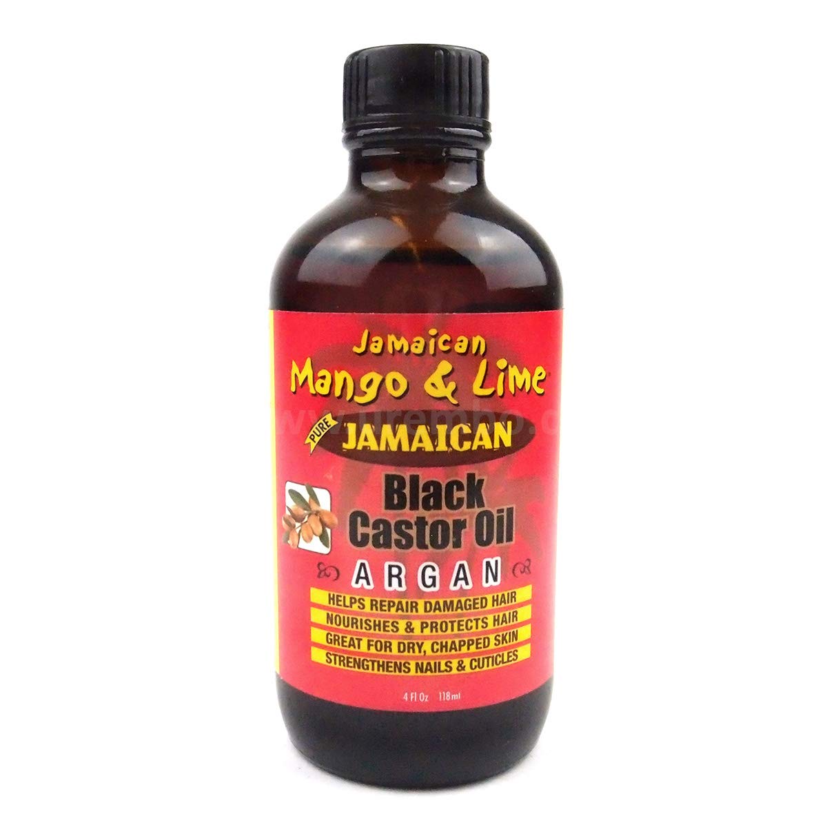 Jam. Mango & Lime Black Castor Oil Argan 4Oz