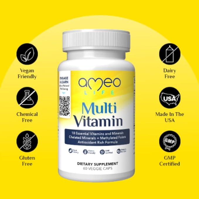 Probiotics & Chelated Daily Multivitamins Bundle for Digestive and Immune Health