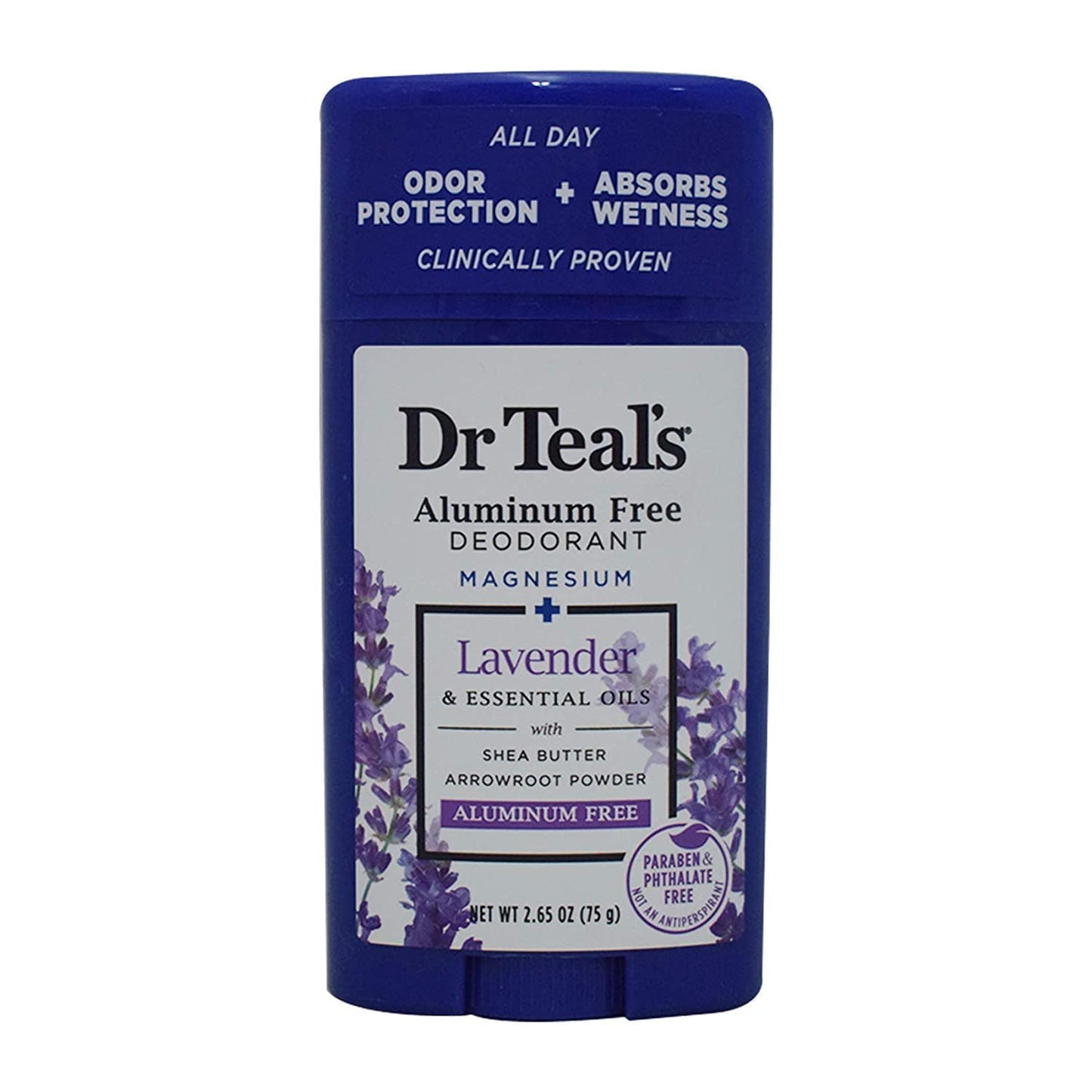 Dr Teal'S Aluminum Free Deodorant - Lavender - Paraben & Phthalate Free - 2.65 Oz