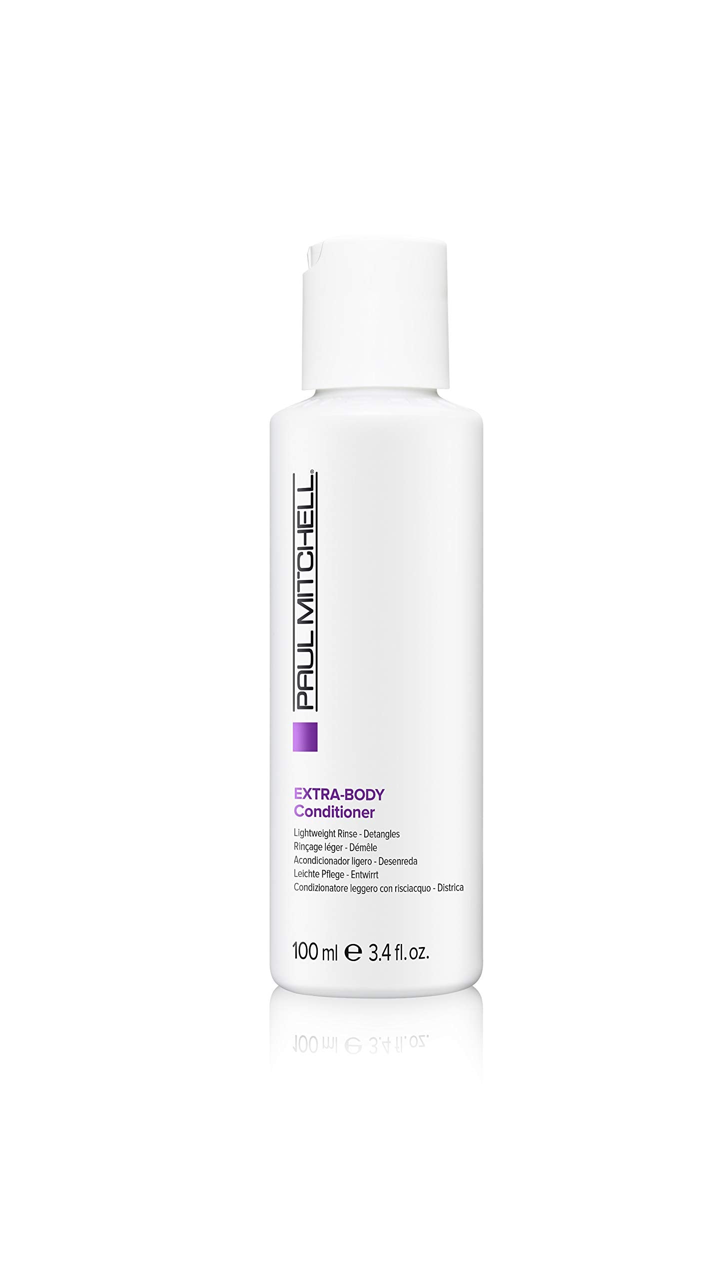 Paul Mitchell Extra-Body Conditioner, Detangles + Volumizes, For Fine Hair, 3.4 fl. oz.