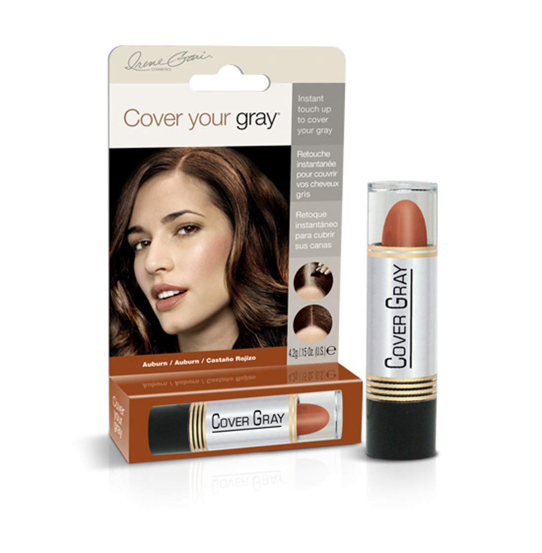 Cover Your Gray Touch-Up Stick, Auburn, 0.15 Ounce