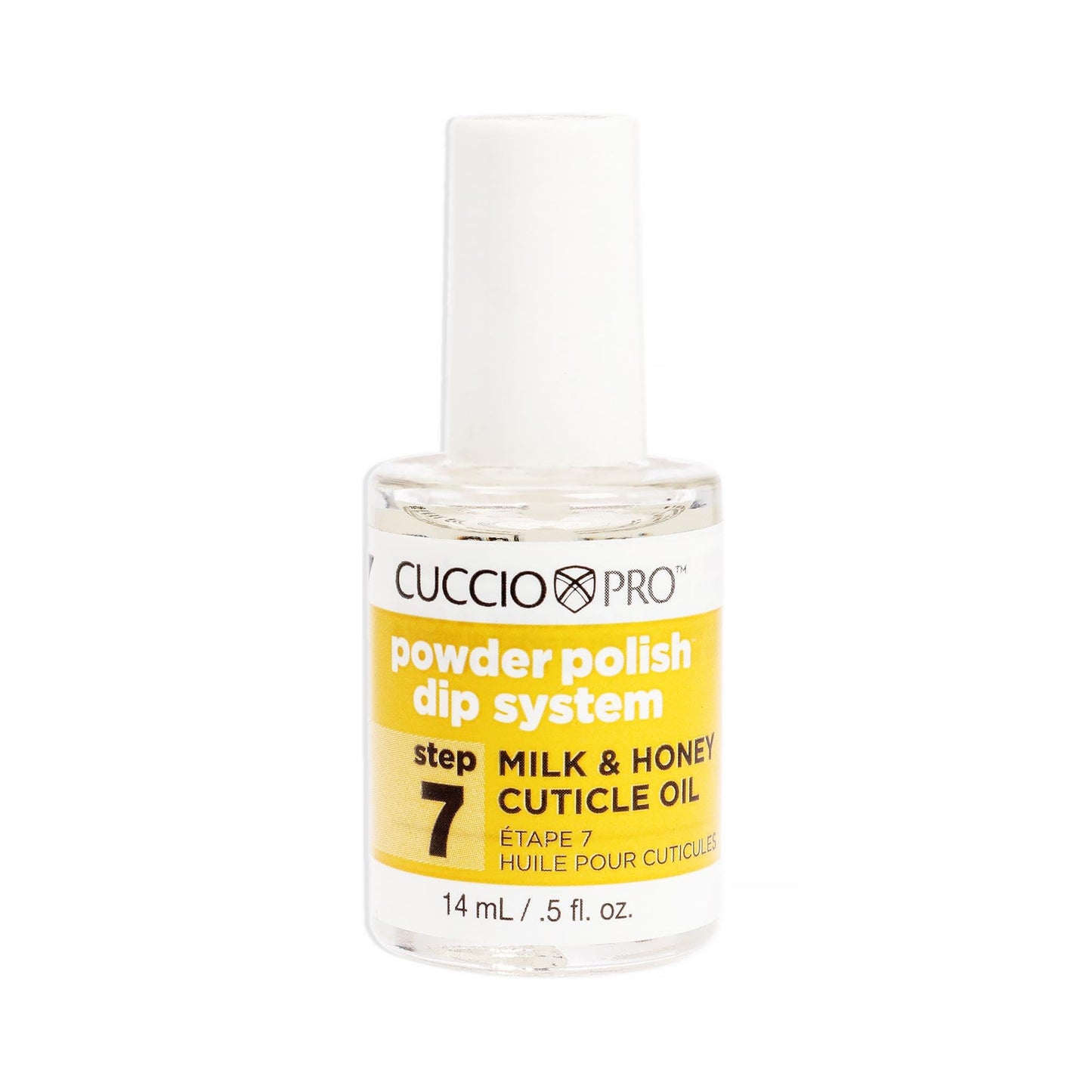 Cuccio Colour Powder Polish Dip System Step 7 - Moisturize And Nourish Your Nails - Keep Cuticles From Cracking - Milk And Honey