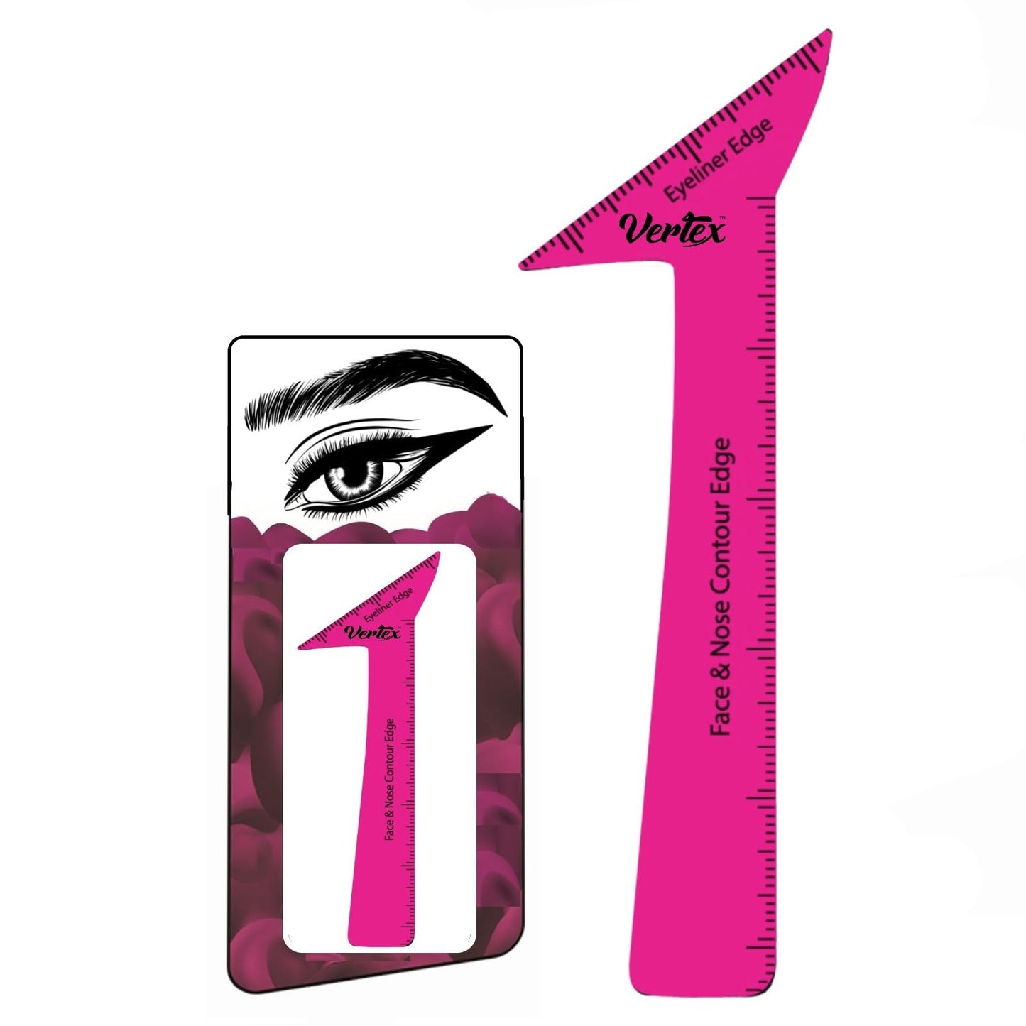 Eyeliner Stencils Pencil Liquid Waterproof Tool For Liner Makeup Brush Pen Stamp Thin Sharpener Cat Eyes Small Angled Wing Tip |