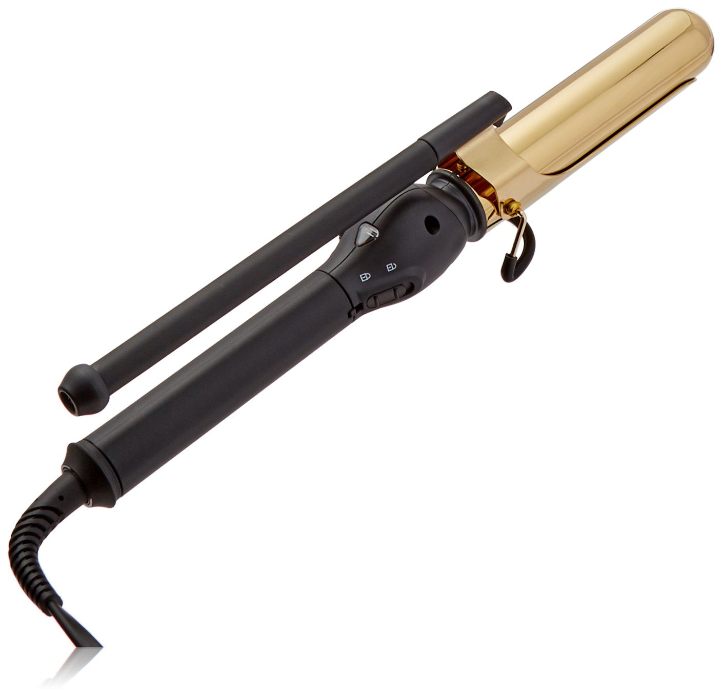 Paul Mitchell Pro Tools Express Gold Curl Marcel Titanium Curling Iron, Fast-Heating to Create a Variety of Curls, 1.25'' barrel