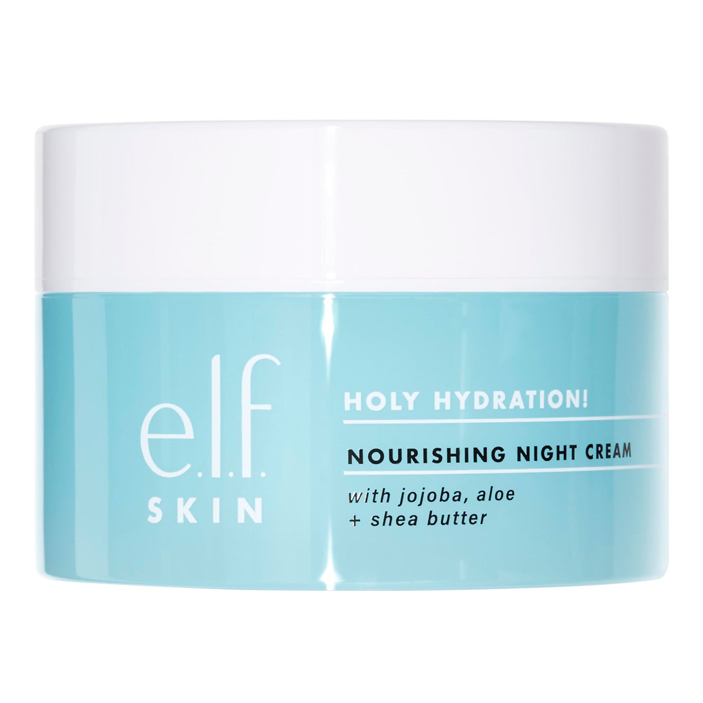 E.L.F. Skin Holy Hydration! Nourishing Night Cream, Ultra-Hydrating Moisturizer, Infused With Shea Butter, Soothes Skin, 1.76 Oz