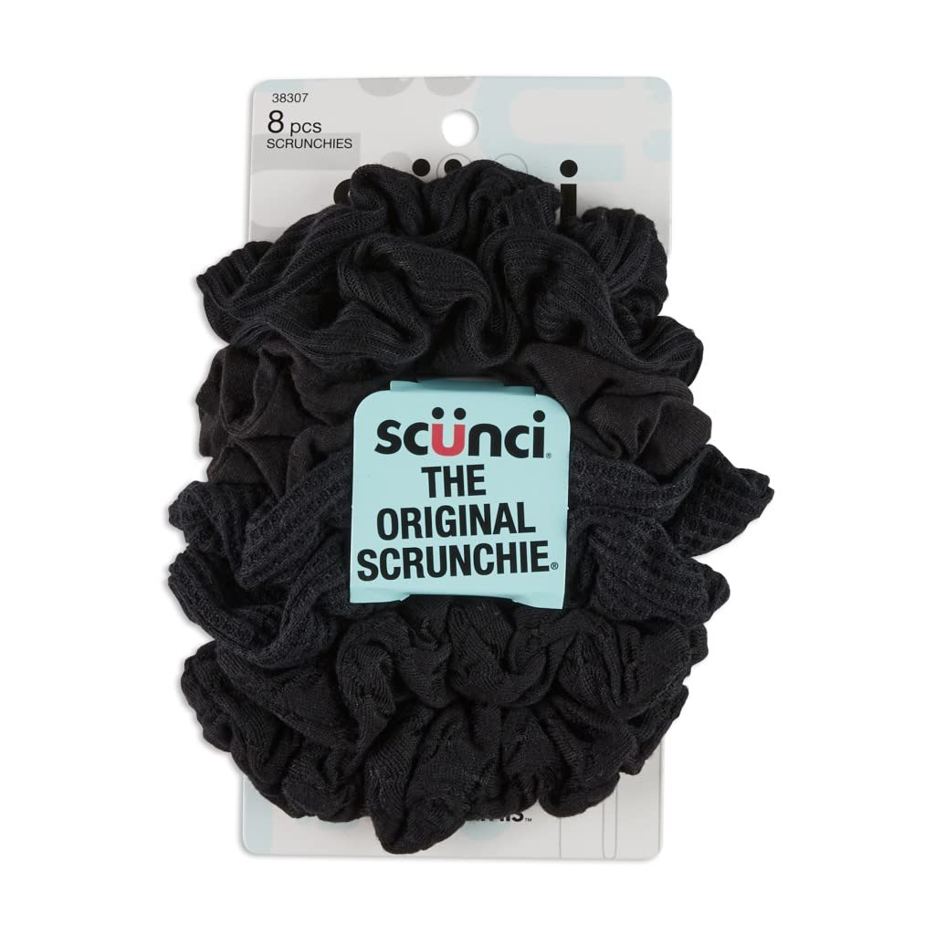Scunci Effortless Beauty Ponytail Holders, 0.8 Ounce
