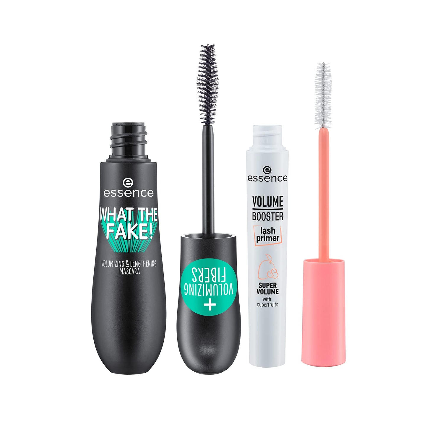 What the Fake! Mascara & Volume Booster Lash Primer Mascara Bundle