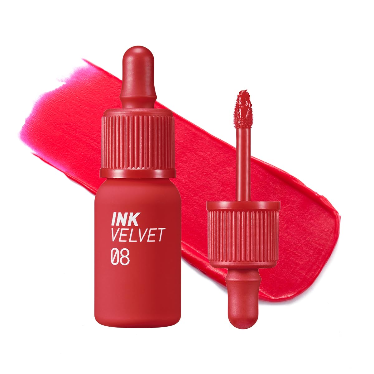Peripera Ink the Velvet Lip Tint, High Pigment Color, Longwear, Weightless, Not Animal Tested, Gluten-Free, Paraben-Free (008 SE