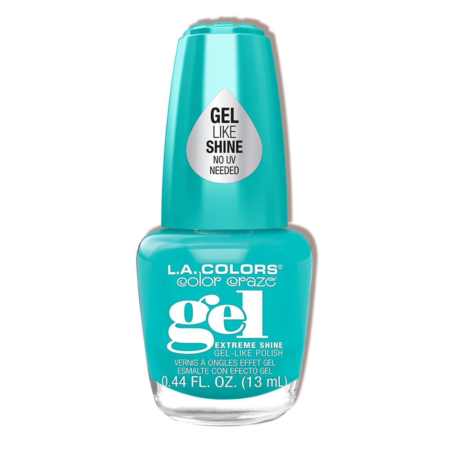 L.A. Colors Crazy Gel Nail Enamel Jammin, 0.44 Fl Oz