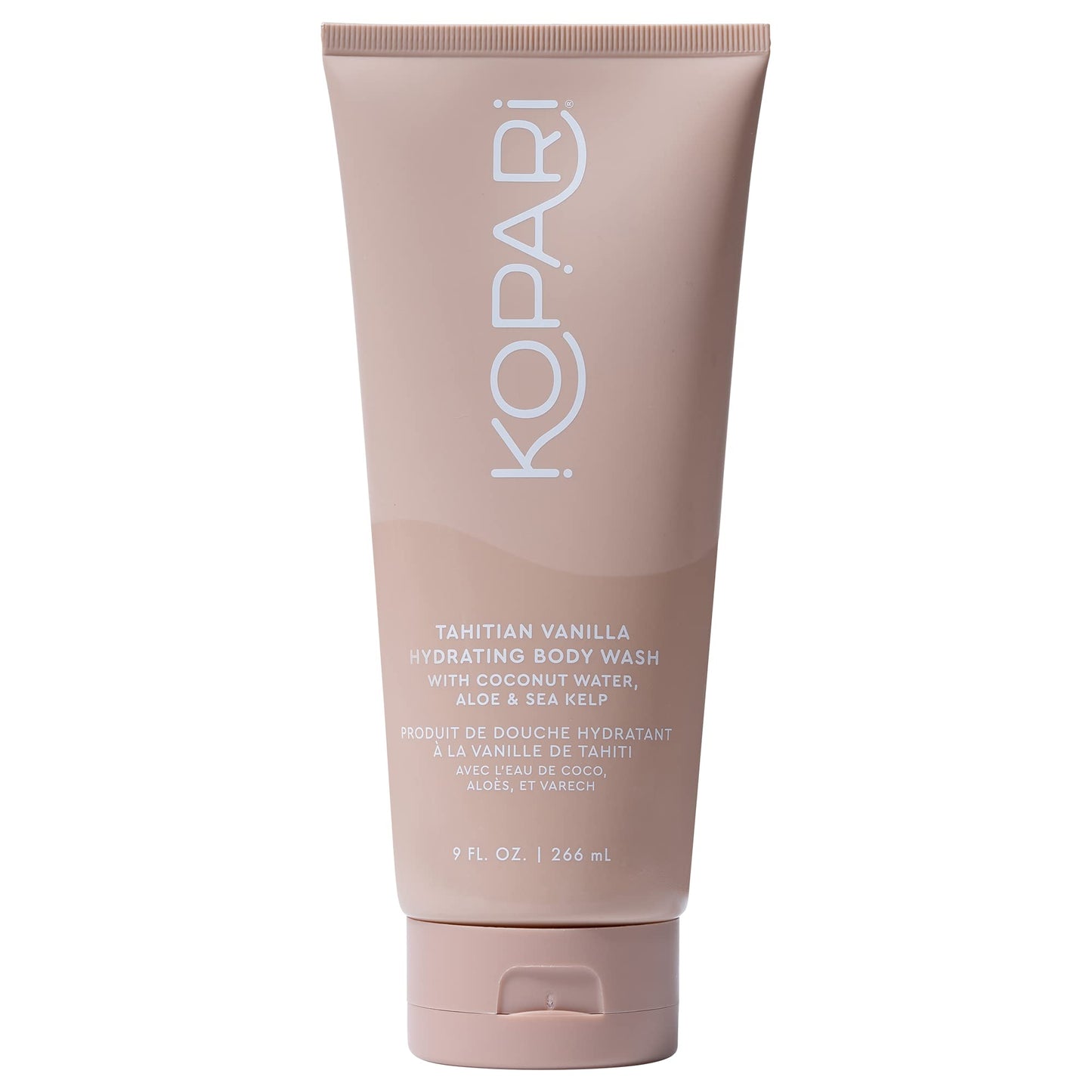 Tahitian Vanilla Hydrating Body Wash With Coconut Water, Aloe & Sea Kelp | Cleanses Without Stripping Moisture Or Natural Oils |