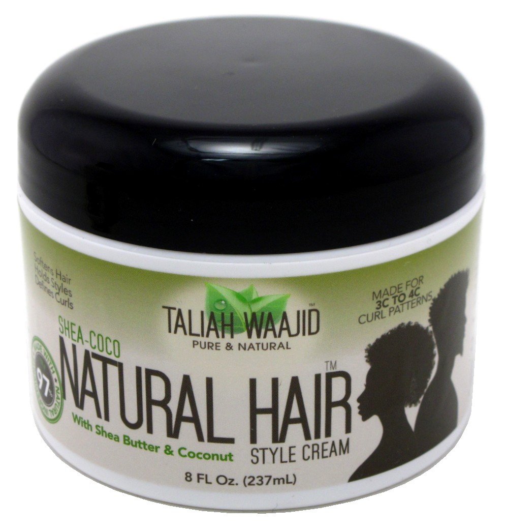 Taliah Waajid Shea-Coco Natural Hair Style Cream 8Oz For 3C-4C Hair (U088)