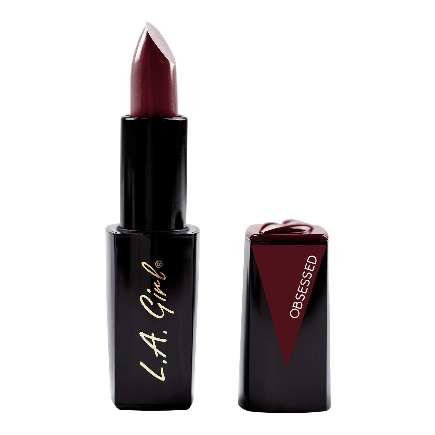 L.A. Girl Lip Attraction Lipstick, Obsessed, 0.11 Oz. (Glc588)