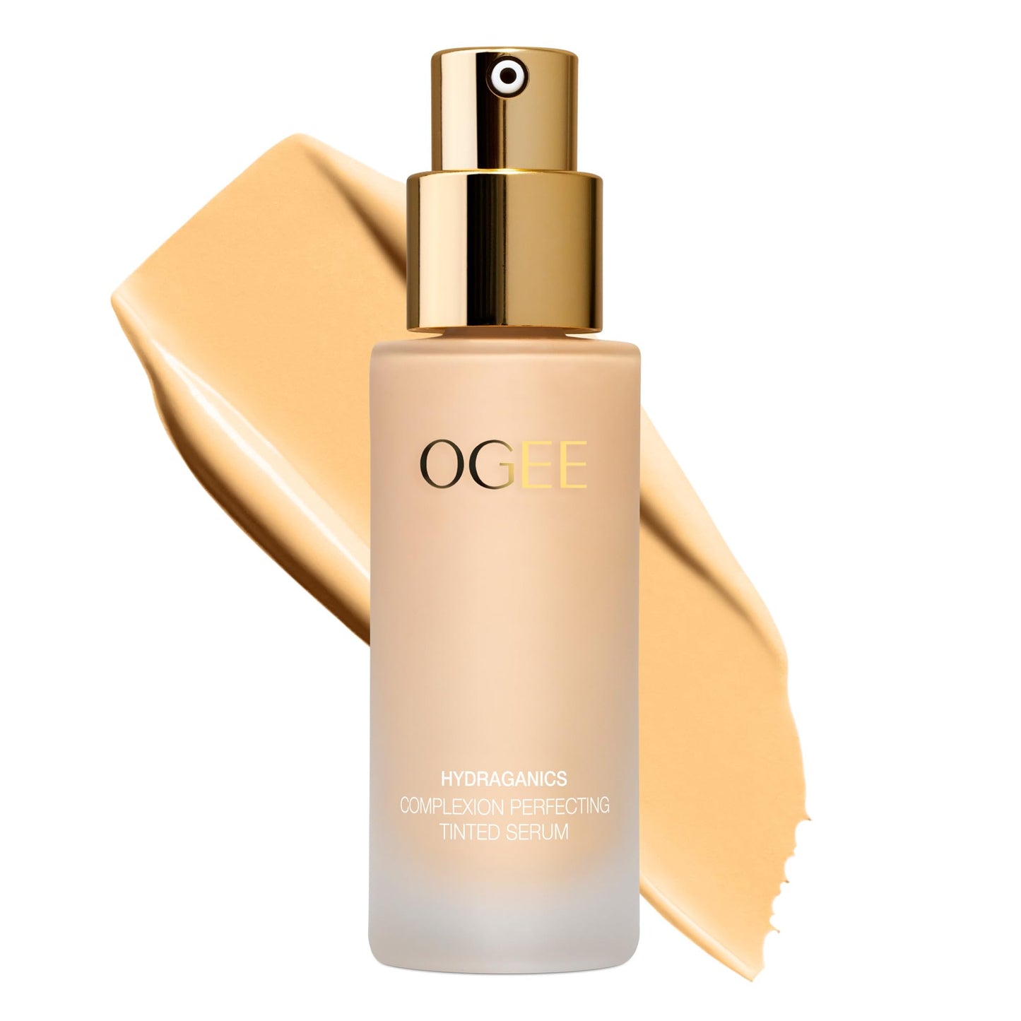 Ogee Complexion Perfecting Liquid Foundation - Lightweight Tinted Moisturizer For Face (Aspen 1.0W - Fair, Warm Undertones) - with Vitamin C & Jojoba Oil - Certified Organic & Made in USA