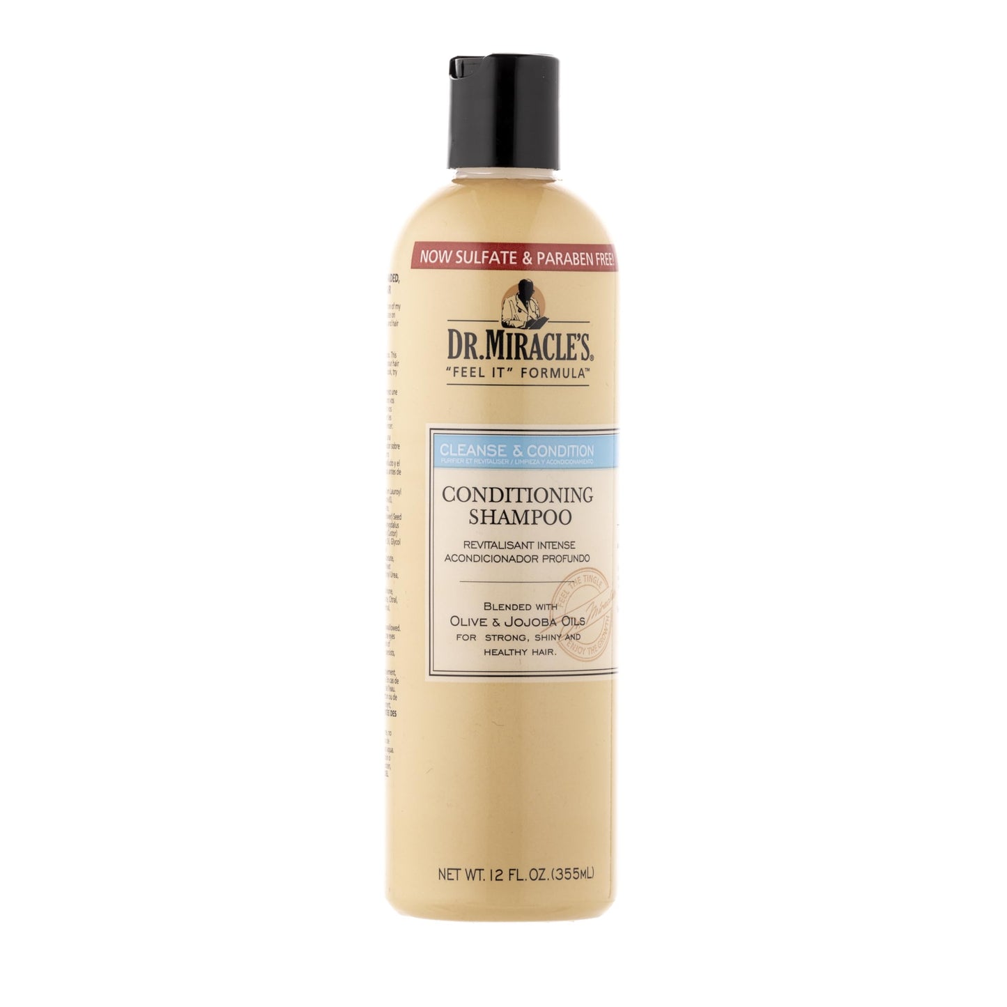 Dr. Miracles Cleanse & Condition Shampoo 12Oz (6 Pack)