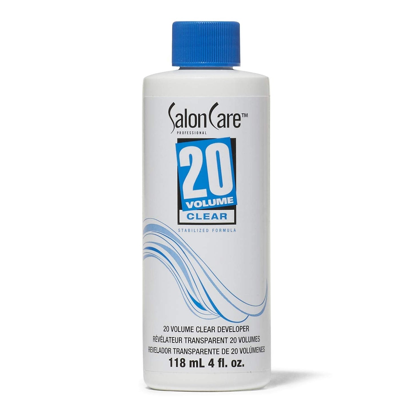 Salon Care 20 Volume Clear Developer, Superior Gray Coverage, Stabilized Formula for Consistent, Predictable Results, 4 Ounce