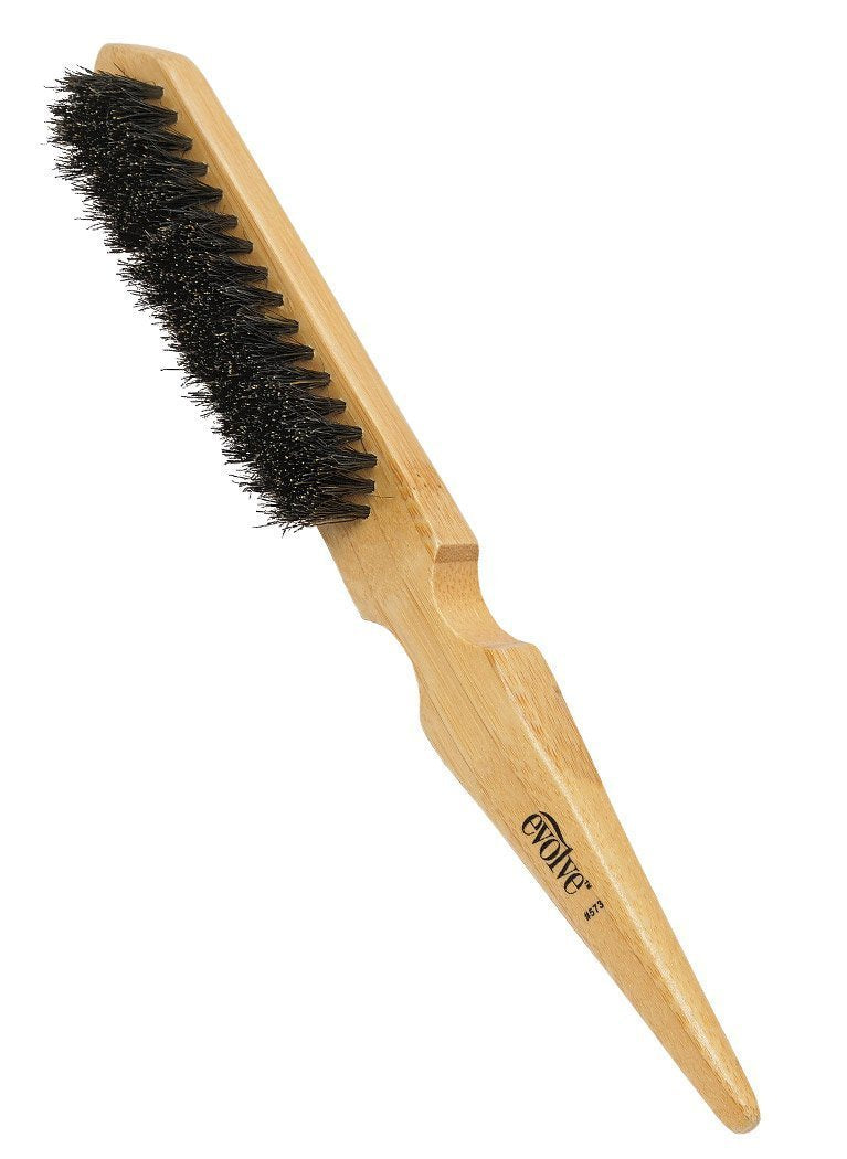 Evolve Perfect Edge Brush, Black,Brown, 1 Count (Pack Of 1)