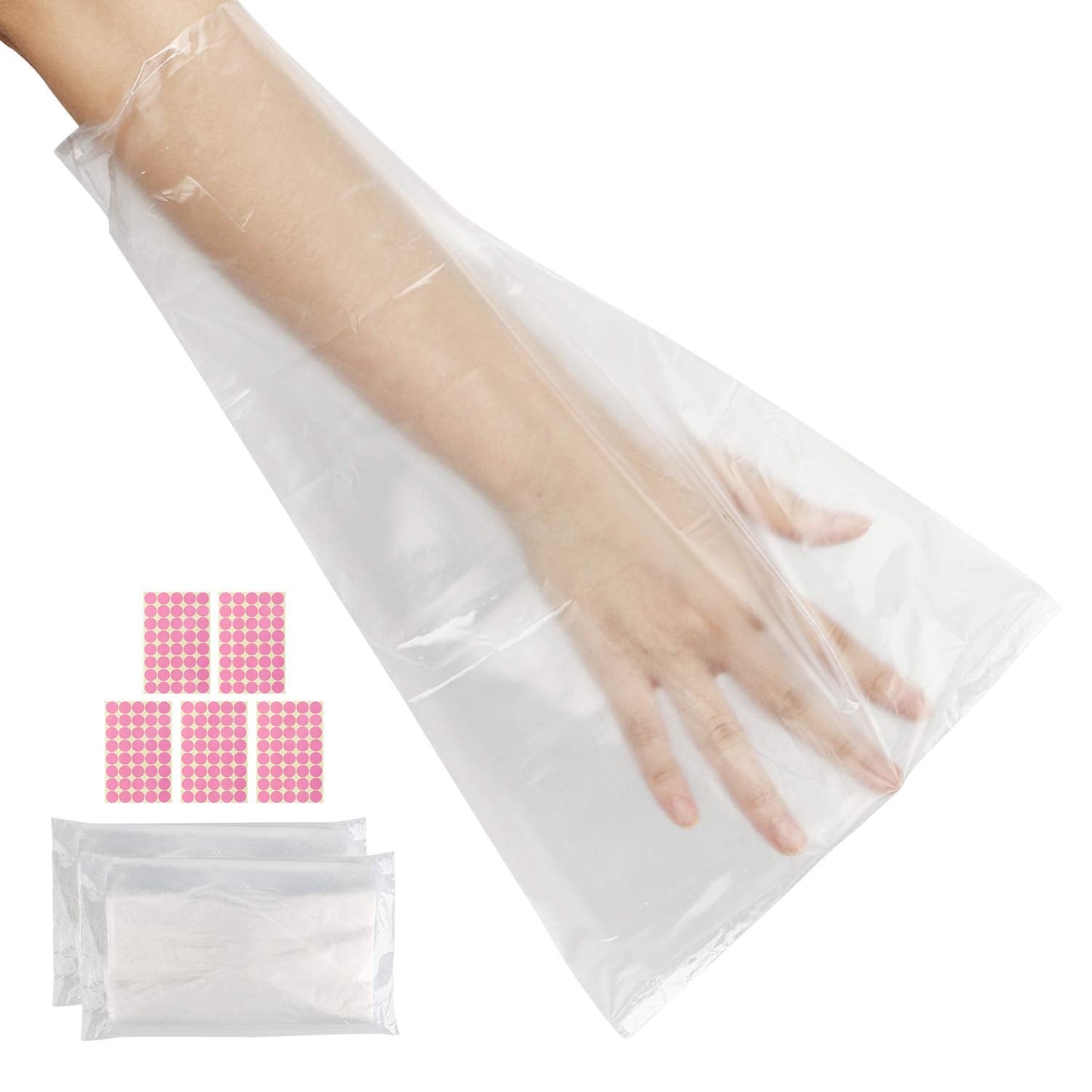 Segbeauty Paraffin Wax Bags For Hands And Feet, 200 Counts Plastic Paraffin Wax Liners, Thera-Py Bath Wax Refill Socks And Glove