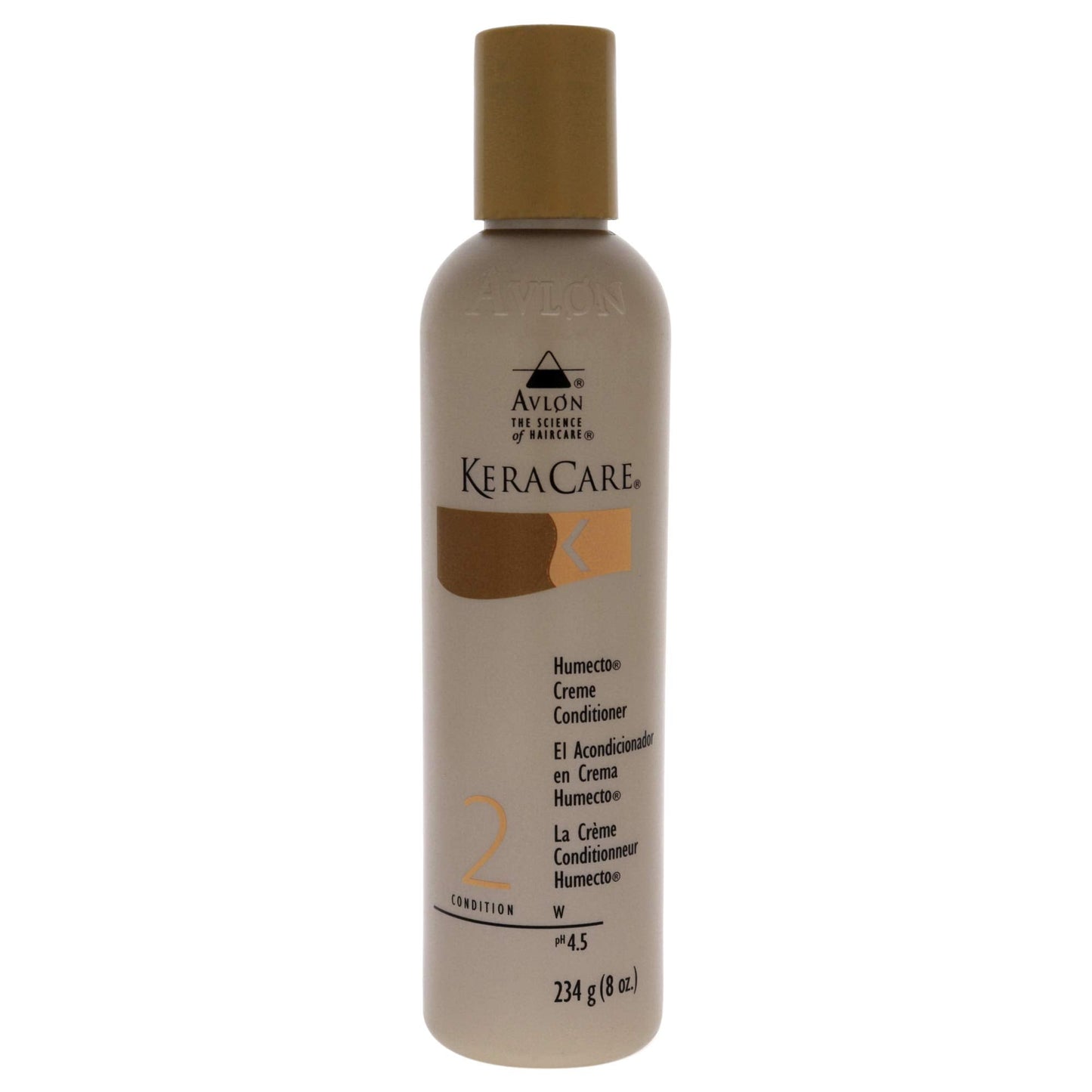 Keracare Humecto Cream Conditioner 8 Oz - Deep Hydrating And Moisturizing Conditioner