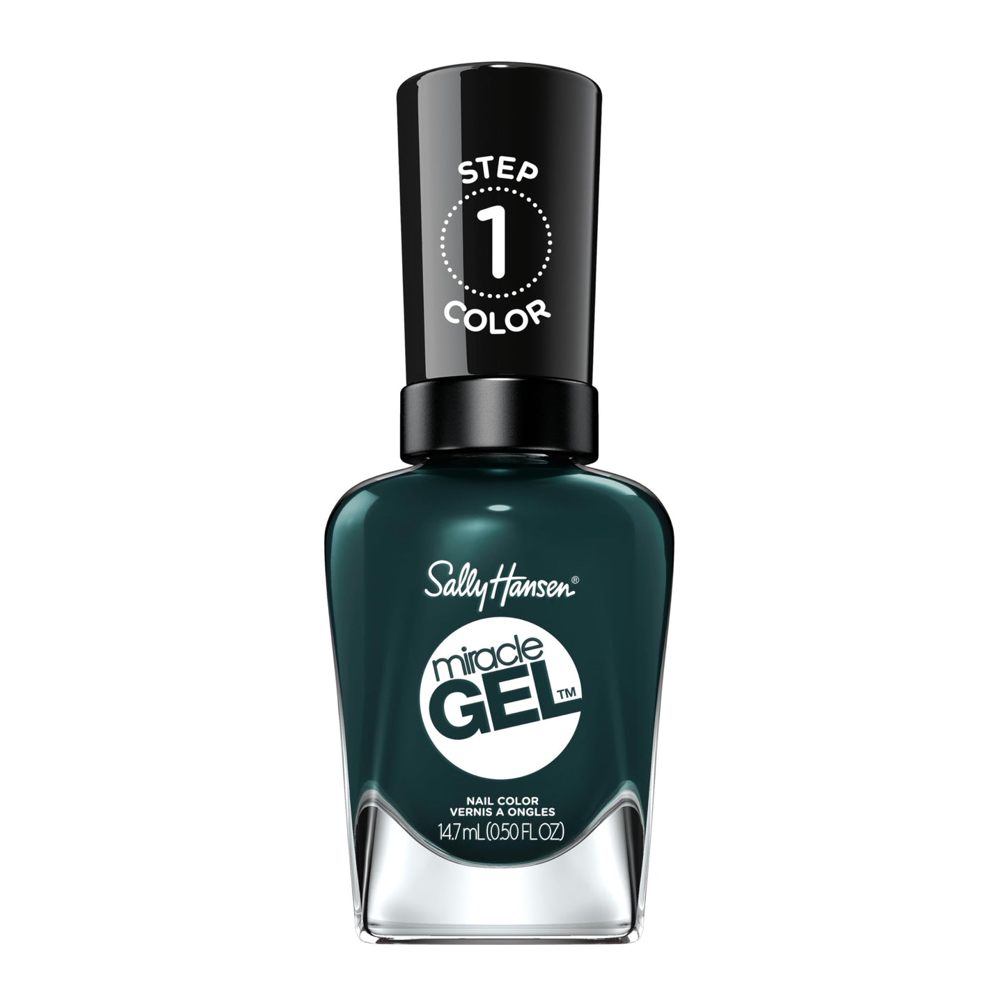 Sally Hansen Miracle Gel, Jealous Boyfriend, Long Lasting, Gel-Like Formula, No Uv Lamp Needed, Green Nail Polish