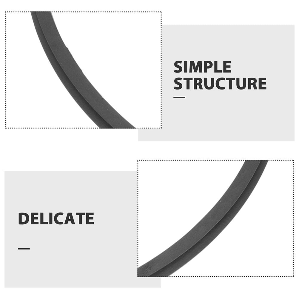 FUTUREORYY 3Pcs Non Slip Rubber Barstool Base Ring Pads Round Floor Protectors for General Users