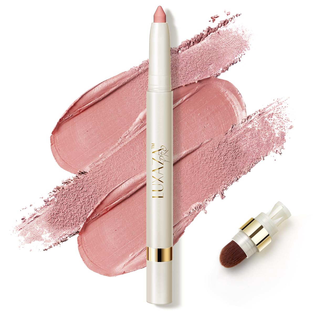 LUXAZA PRO Multi-Purpose Makeup Stick, Cream Matte, Eyeshadow Blush Pencil Sticks Cosmetics #M4