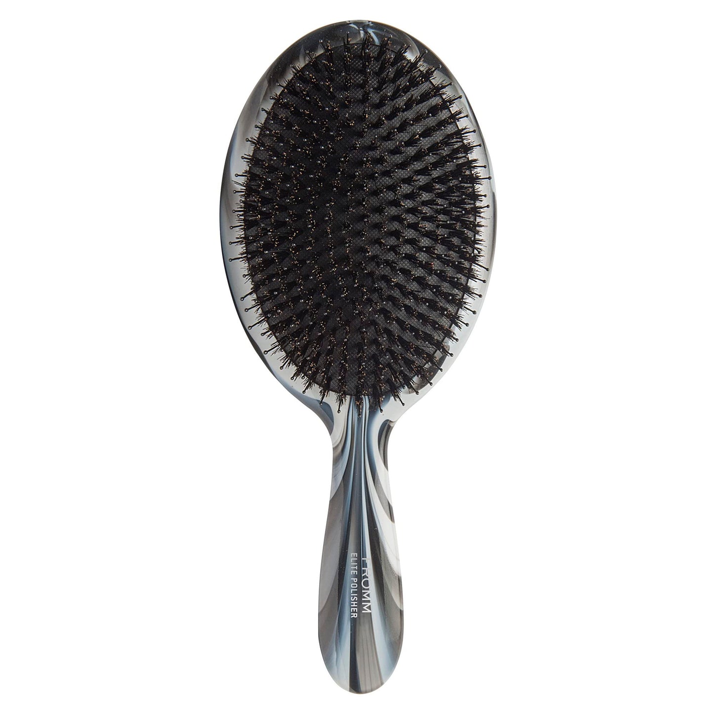 Fromm Professional Elite Polisher Ceramic x Ionic Luxurious Shine Boar Bristle Brush | Gentle Hair Detangler & Massage Brush Smo