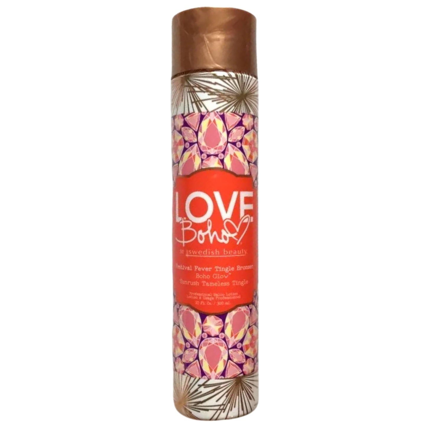 Love Boho Festival Fever Tingle DHA Bronzer Beginner Level 10oz