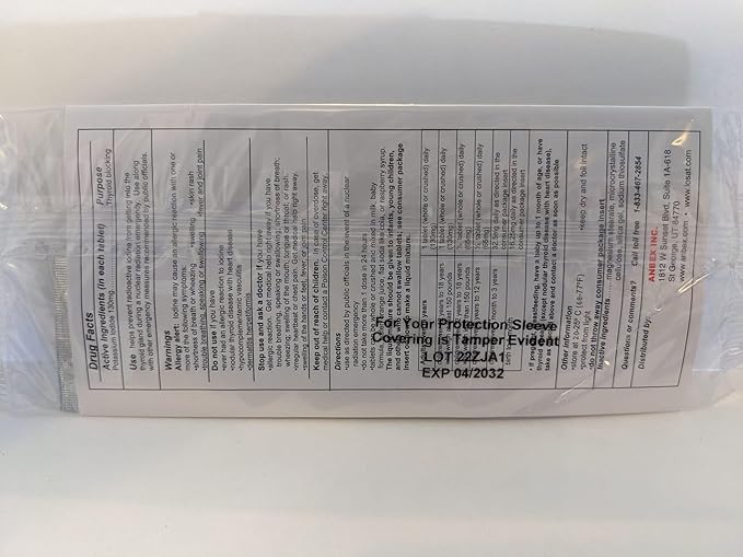 IOSAT Potassium Iodide 14 Tablets