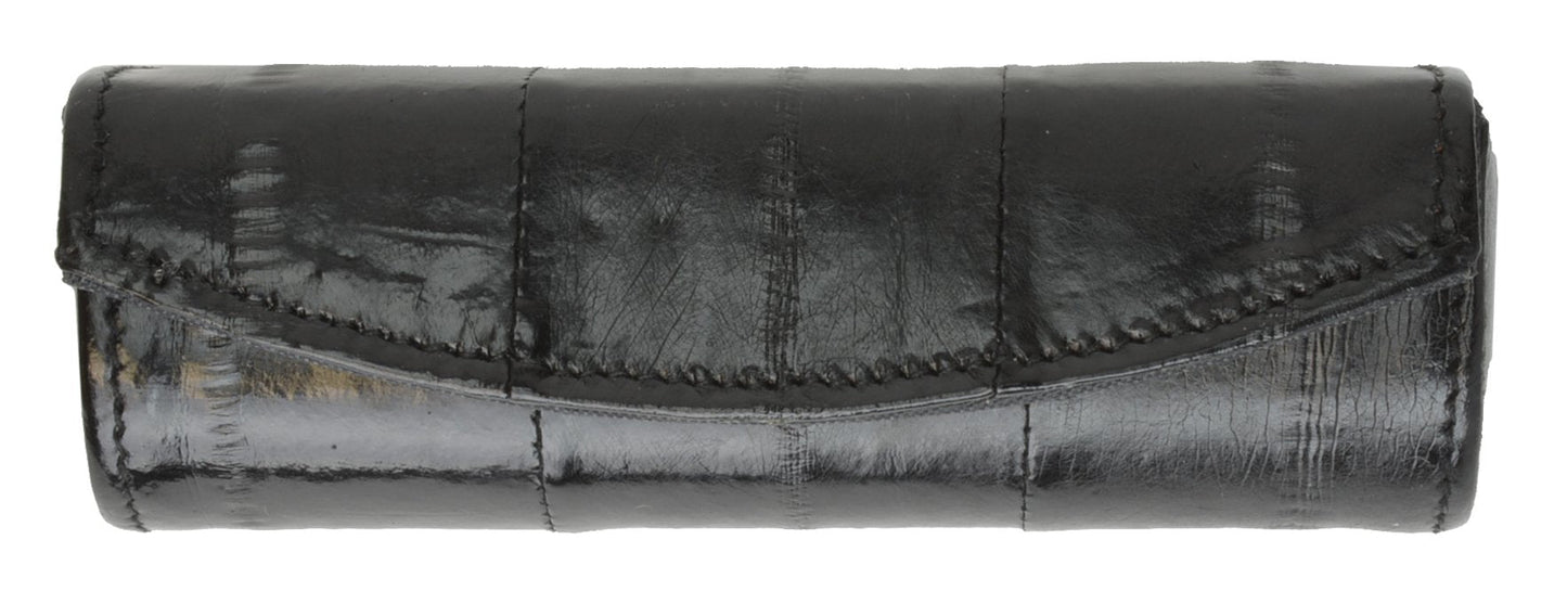 Marshal Elegant Design Eelskin Soft Leather Lipstick case