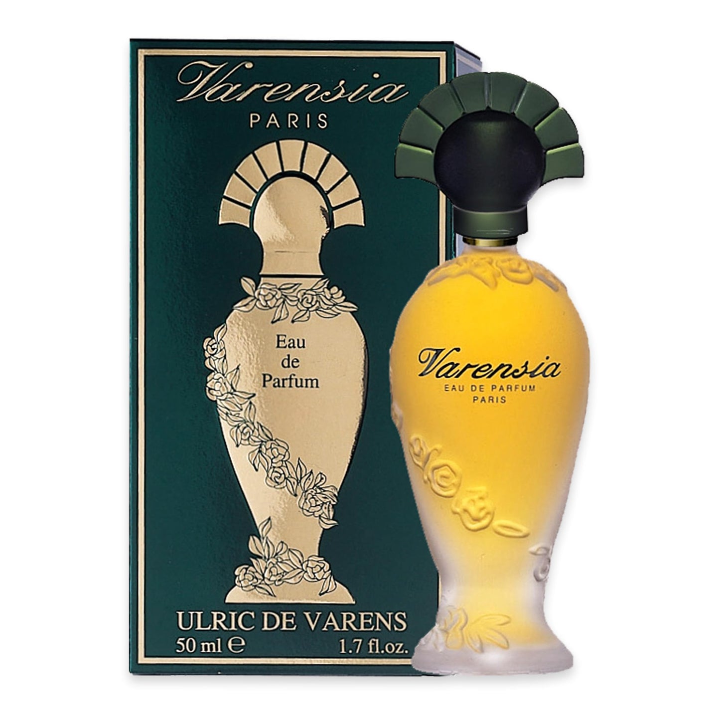 Ulric De Varens VARENSIA - Eau De Parfum for Women - Earthy, Fruity, Floral Scent - Notes of Lotus Flower, Clove Raspberry, & Va