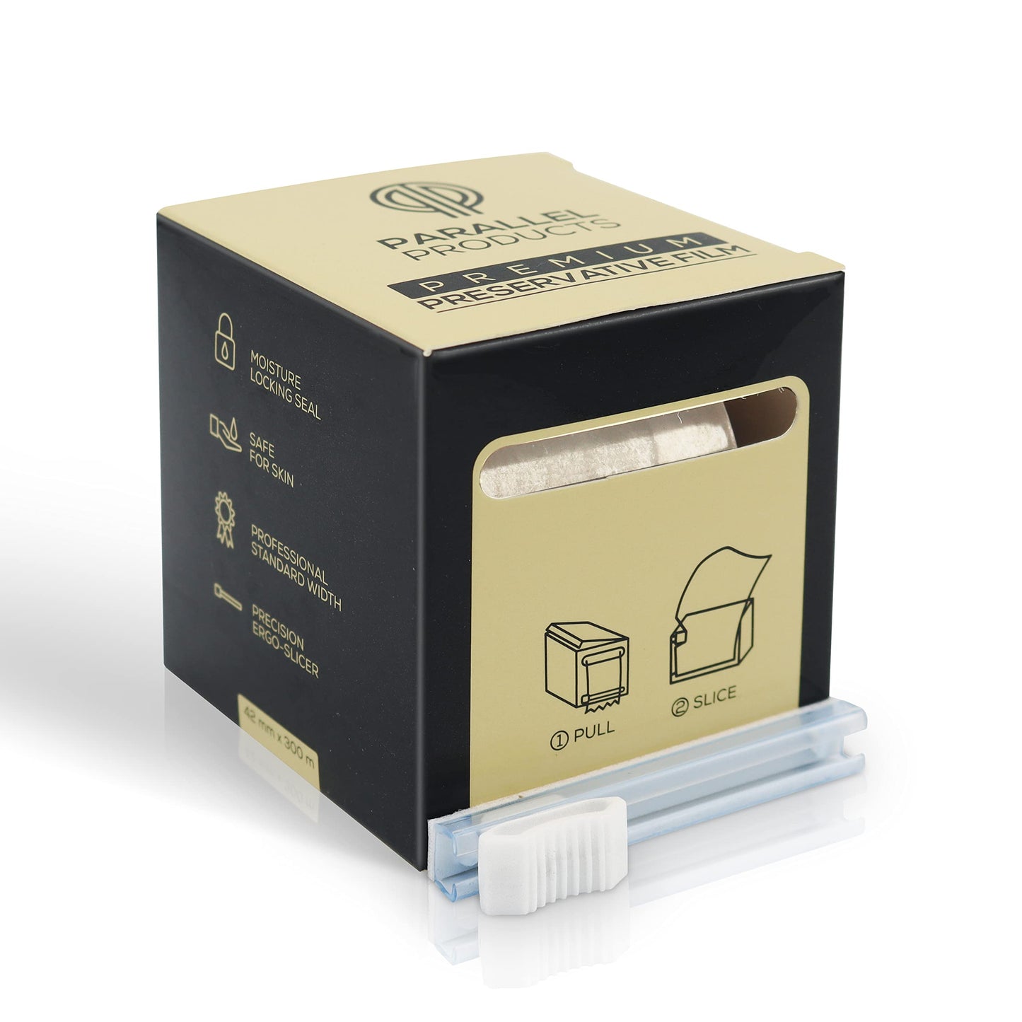 Parallel Products - Premium Preservative Film - Plastic Wrap for Brow and Lash PMU - For Use with Lamination, Microblading or Ti