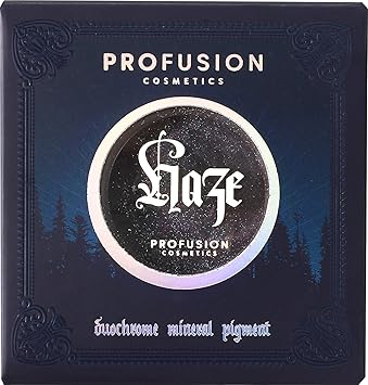 Profusion Cosmetics Dragon Duochrome Mineral Pigment Shadow, Beauty Fantasy Palette Intense Color Shifting with Long Lasting Eye Sparkle Shadow (HAZE)