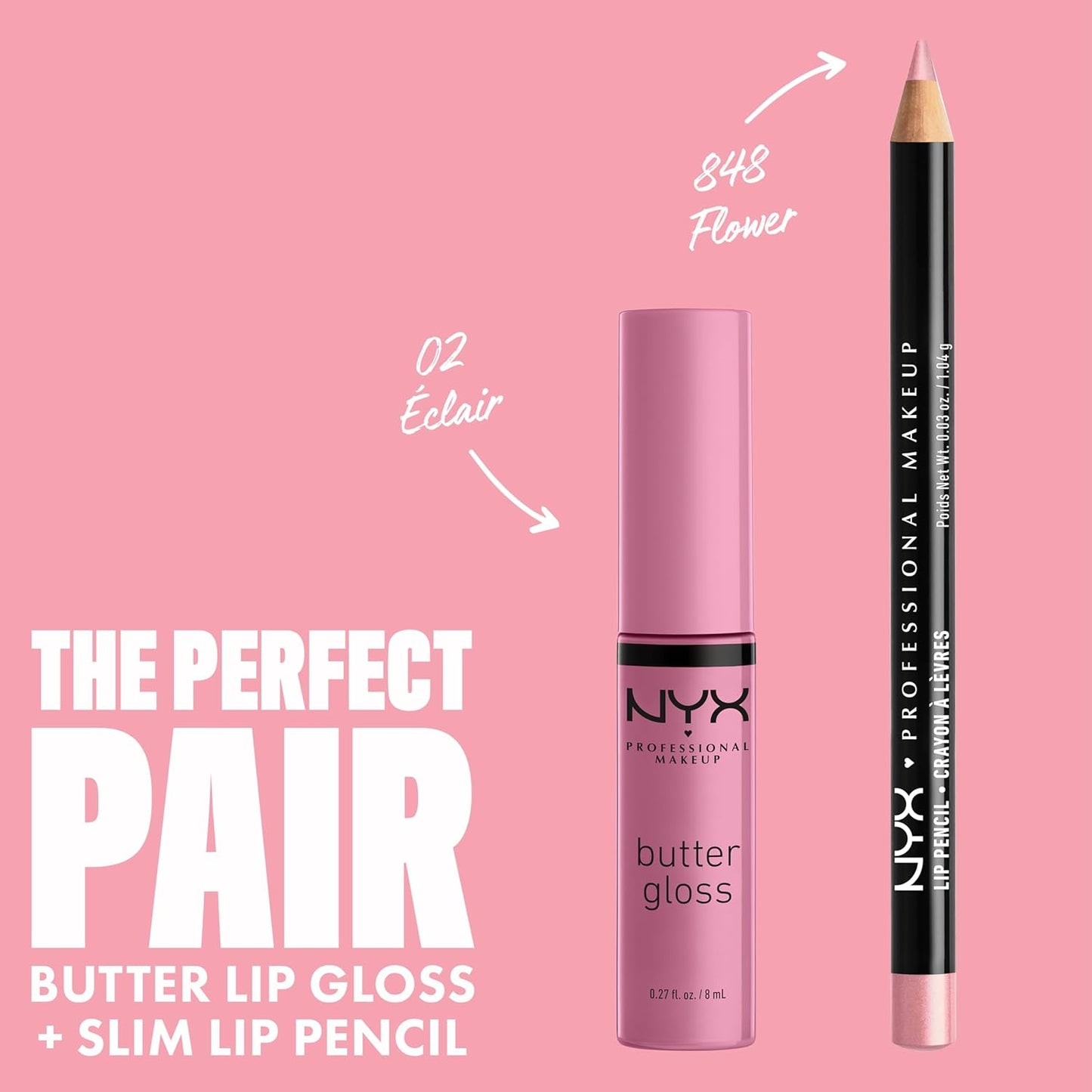 NYX Butter Gloss | Non-Sticky Pink Lip Gloss for All-Day Shine