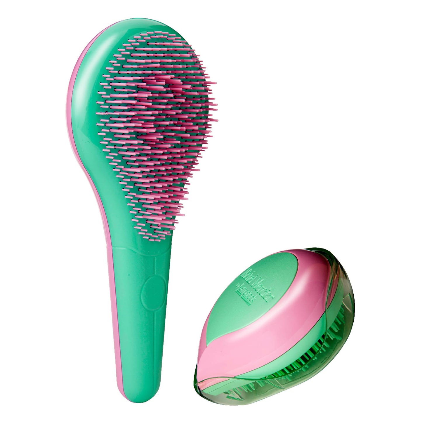 Michel Mercier Home And Travel Detangler Set - Classic Detangler Brush For Healthy Hair - Travel Detangler Brush Reduces Frizz A