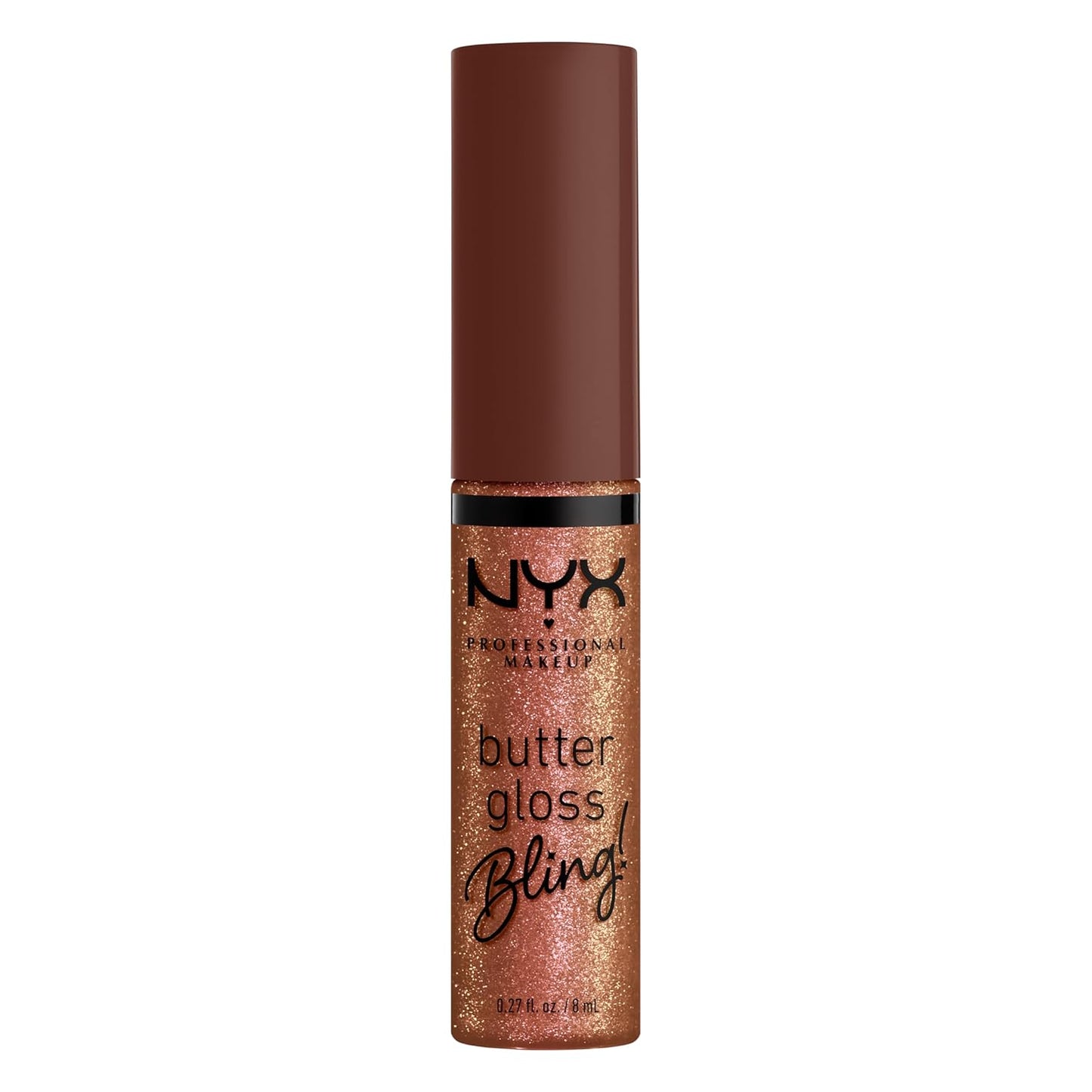 NYX Butter Gloss | Vegan Lip Gloss - Non-Sticky & Shiny | Hustla Shade