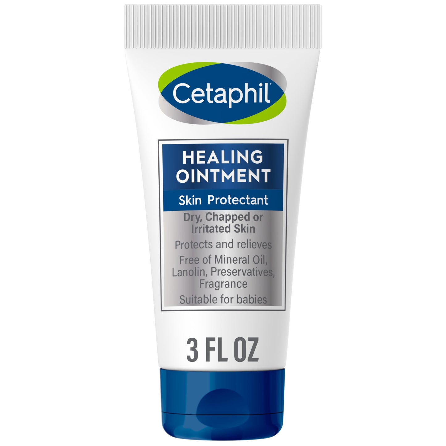 Cetaphil Healing Ointment, 3 Oz, For Dry, Chapped, Irritated Skin, Mother'S Day Gifts, Heals And Protects, Soothes Cracked Hands