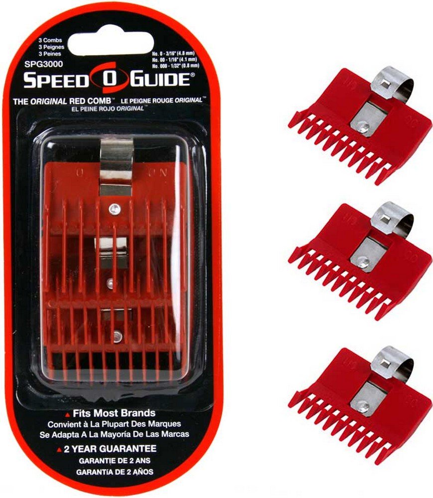 Speed O Guide SP-SP3000, Size 0,00,000 Comb, 3 Count