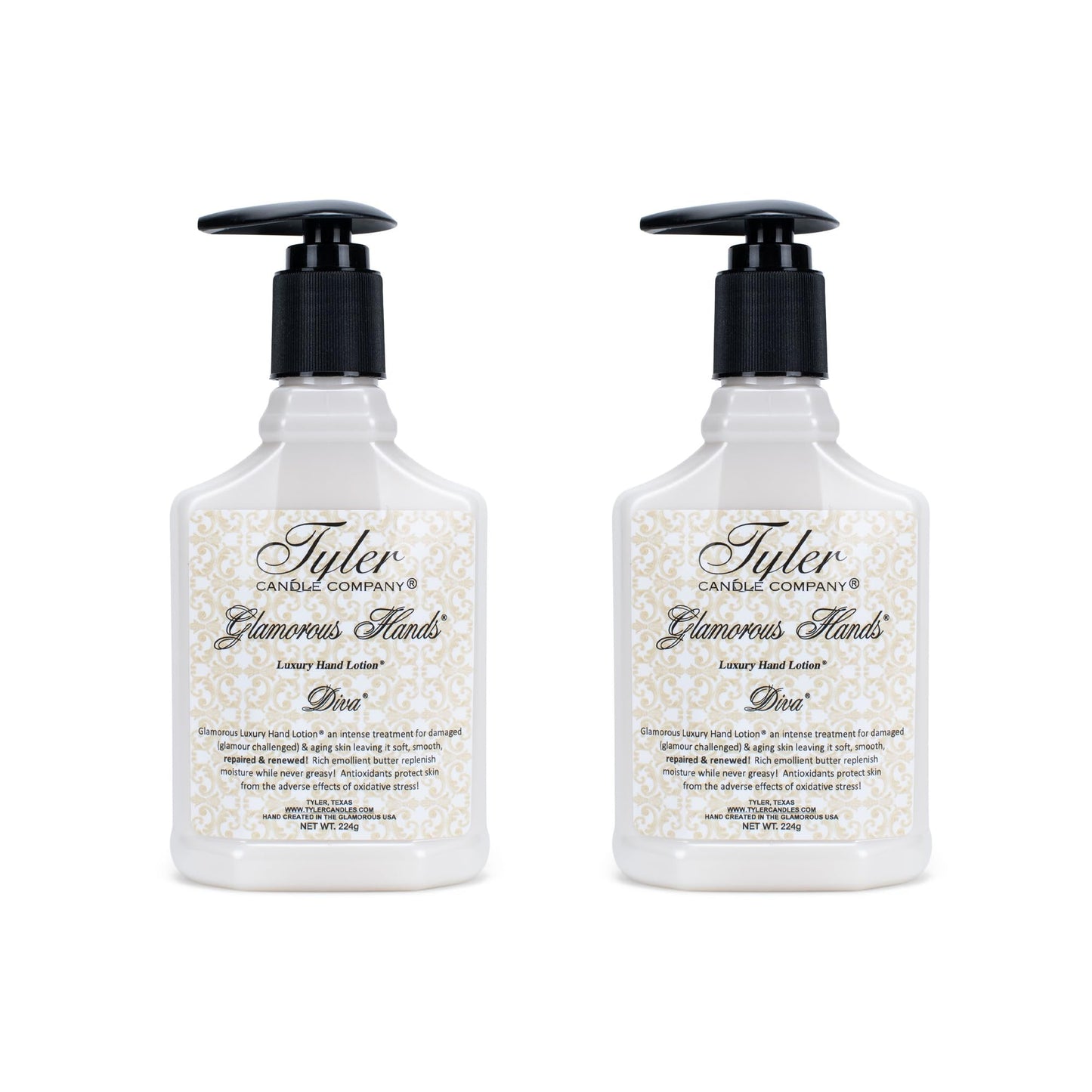 Tyler Luxury Hand Lotion 8 Oz, Diva