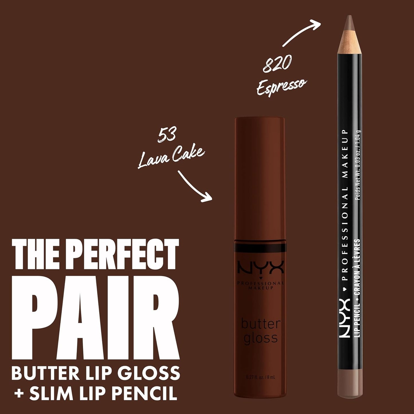 NYX Butter Gloss | Non-Sticky Rich Brown Lip Gloss for All Skin Tones