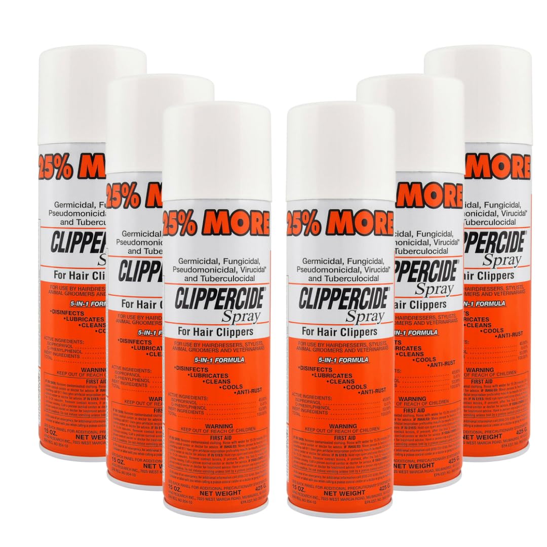 Clippercide Spray For Clippers 15oz. (Case of 6)