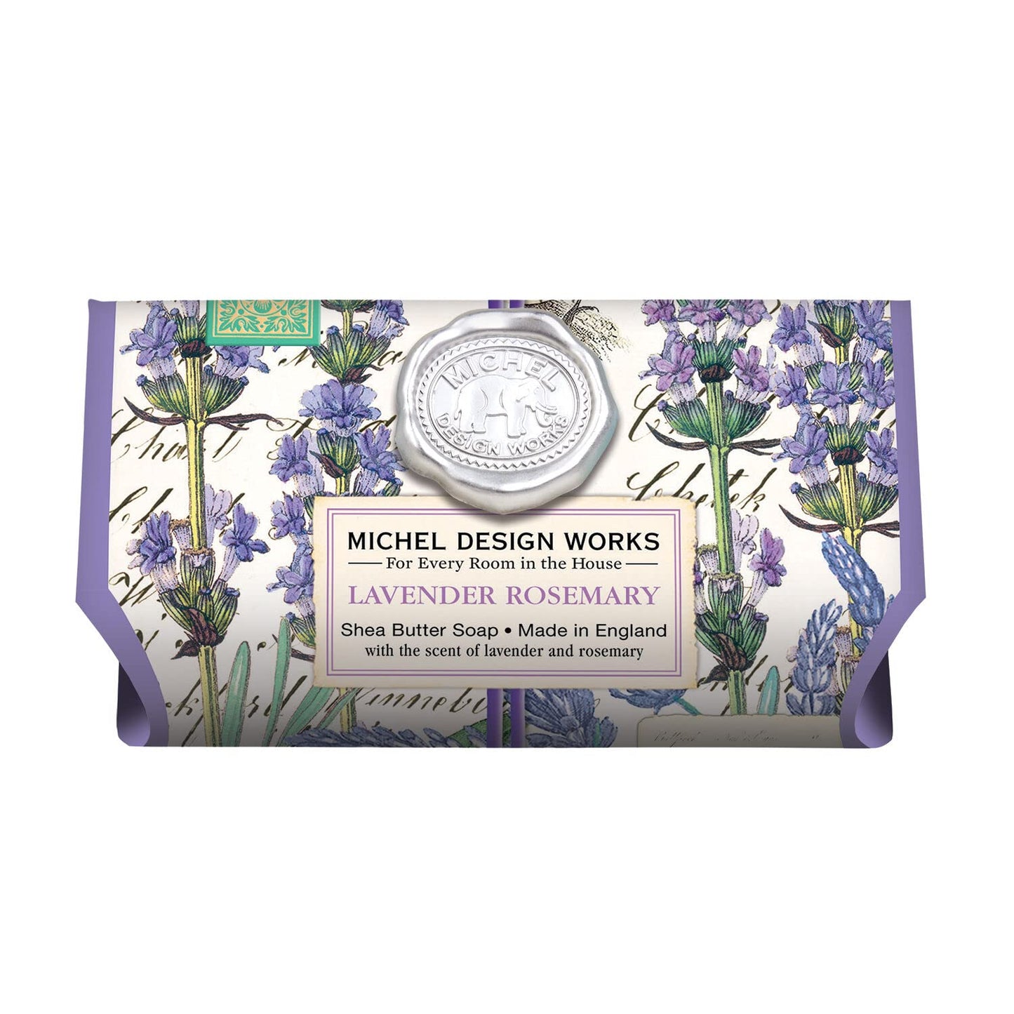 Michel Design Works Large Bath Soap Bar, Lavender Rosemary
