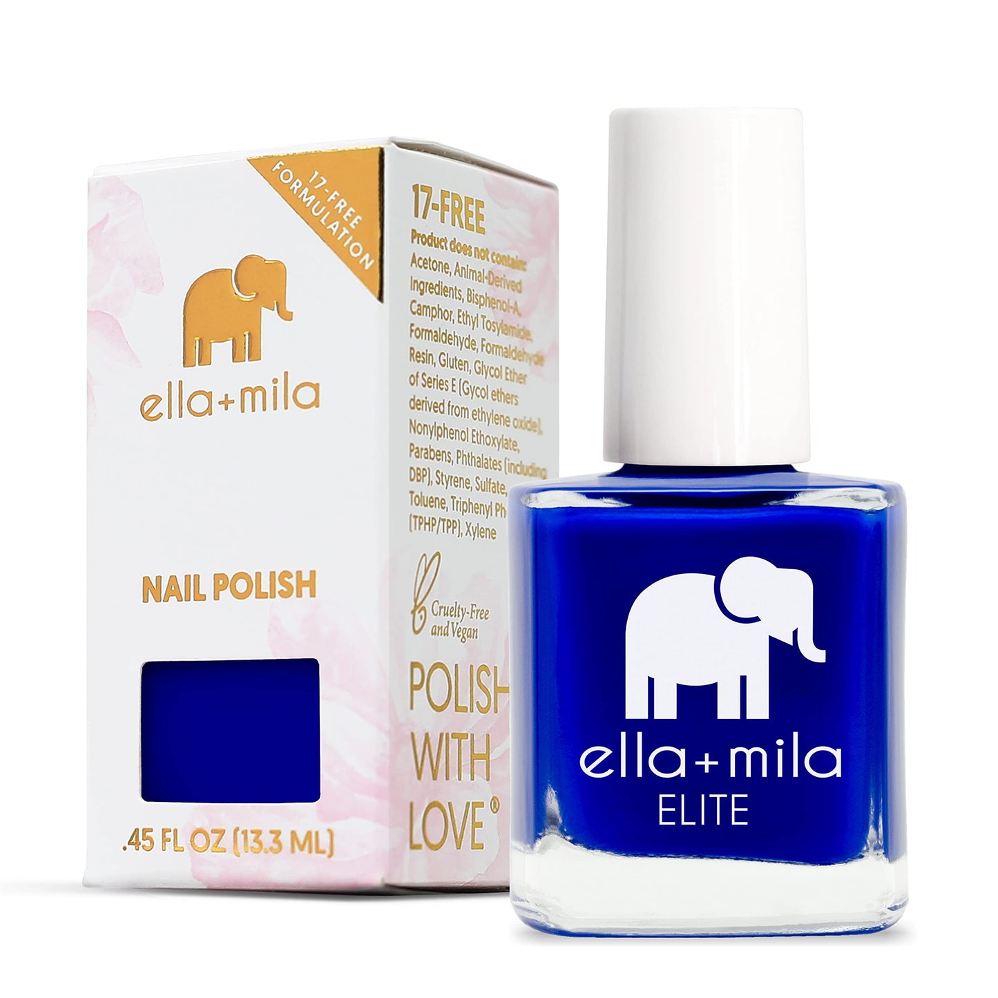 Ella+Mila Professional Nail Polish - Quick Dry Nail Polish - Long-Lasting & Chip-Resistant Nail Polish (Elite Collection A - Bag