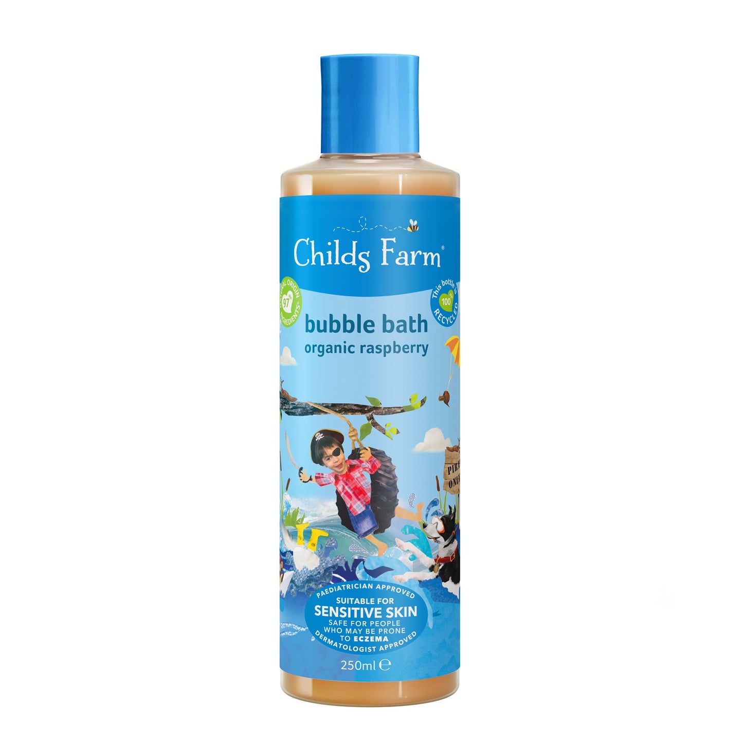 Childs Farm - Children'S Bubble Bath, Gently Cleanses, Sensitive Skin, Organic Raspberry, 250Ml